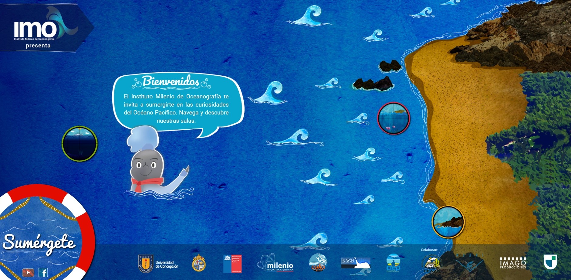 Plataforma sumergete