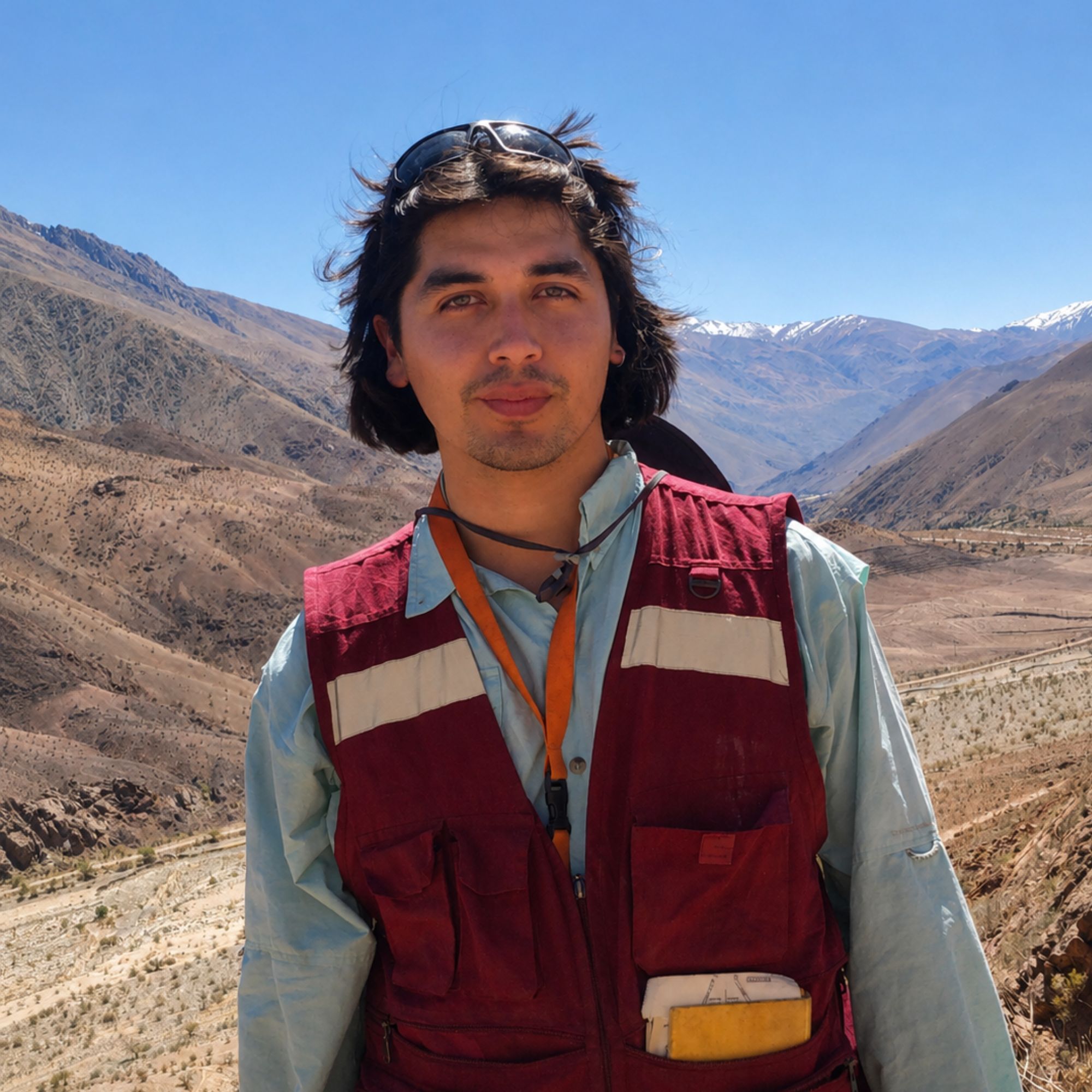 Tomás Oyarzún Hinostroza, Estudiante - Tesista de Geología